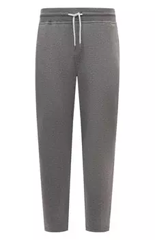 Брюки из хлопка и кашемира Brunello Cucinelli