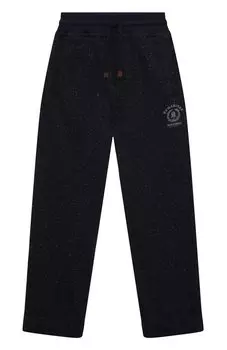 Джоггеры из хлопка и шелка Brunello Cucinelli