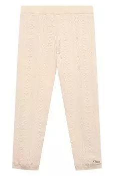 Джоггеры из хлопка и шерсти Chlo