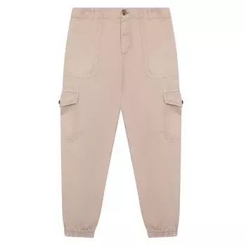 Джоггеры из льна и хлопка Brunello Cucinelli