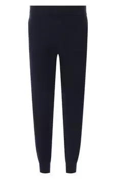 Джоггеры из шерсти и хлопка Van Laack