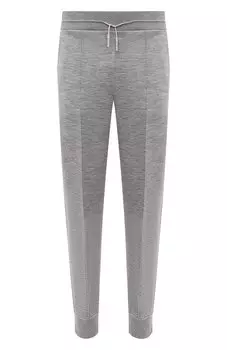 Джоггеры из шерсти и хлопка Zegna