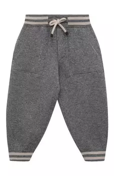 Джоггеры из шерсти и кашемира Brunello Cucinelli
