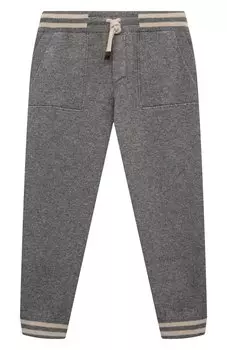 Джоггеры из шерсти и кашемира Brunello Cucinelli