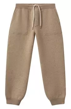Джоггеры из шерсти и кашемира Brunello Cucinelli