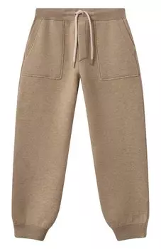 Джоггеры из шерсти и кашемира Brunello Cucinelli