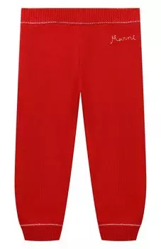 Джоггеры из шерсти и кашемира Marni