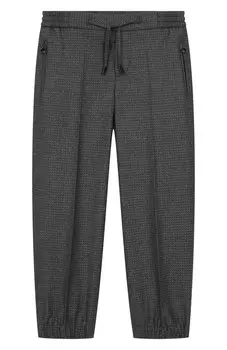 Джоггеры из шерсти и кашемира Stefano Ricci Junior