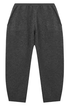Джоггеры из шерсти и шелка Brunello Cucinelli