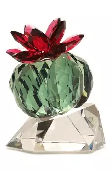 Фигурка Crystal Flowers Bordeaux Cactus Swarovski