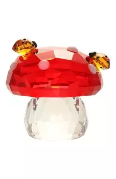 Фигурка Idyllia Mushroom and Ladybugs Swarovski