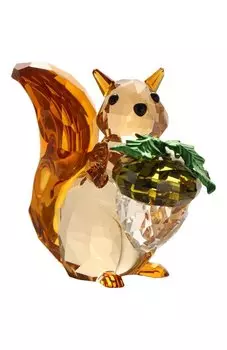 Фигурка Idyllia Squirrel and Acorn Swarovski