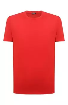 Футболка из хлопка и кашемира Kiton