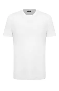Футболка из хлопка и кашемира Kiton