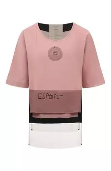 Футболка из хлопка и льна MIDGARD PARIS