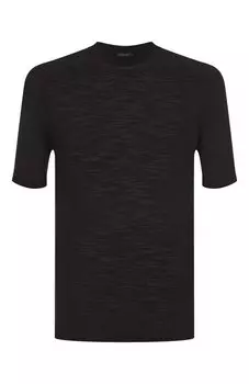 Футболка из хлопка и льна Transit