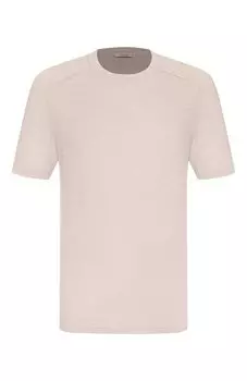 Футболка из хлопка и льна Transit