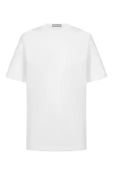 Футболка из хлопка и шелка Cortigiani