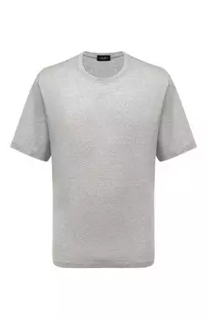 Футболка из хлопка и шелка MVST
