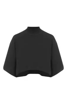 Футболка из хлопка и шерсти Alaia