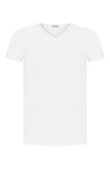 Футболка из хлопка и вискозы Zimmerli