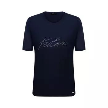 Футболка из кашемира и шелка Kiton