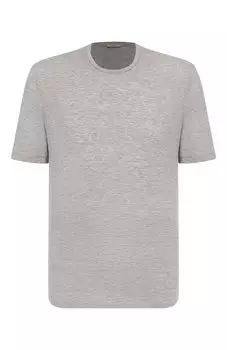 Футболка из шелка и хлопка 12 STOREEZ