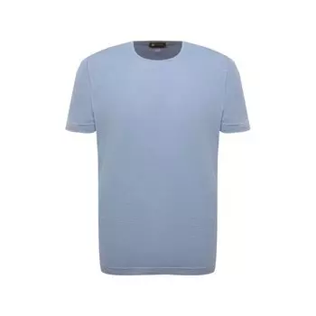 Футболка из шелка и хлопка Colombo