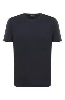 Футболка из шелка и хлопка Colombo