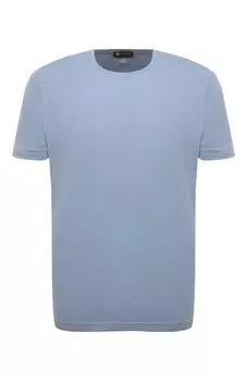 Футболка из шелка и хлопка Colombo