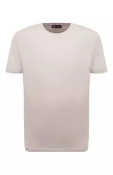 Футболка из шелка и хлопка Colombo