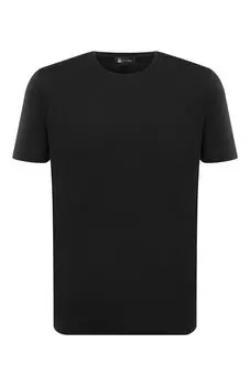 Футболка из шелка и хлопка Colombo