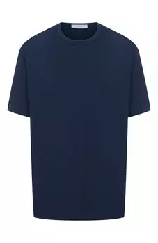 Футболка из шелка и хлопка Cortigiani