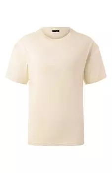 Футболка из шелка и хлопка Kiton