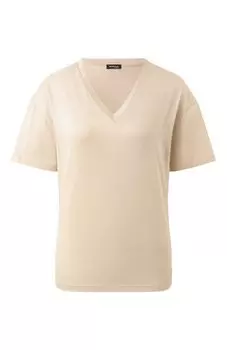 Футболка из шелка и хлопка Kiton