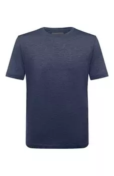 Футболка из шелка и хлопка Marco Pescarolo