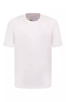 Футболка из шелка и хлопка Marco Pescarolo