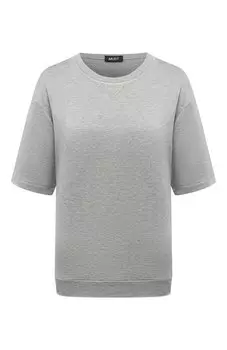 Футболка из шелка и хлопка MUST