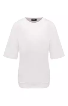 Футболка из шелка и хлопка MUST