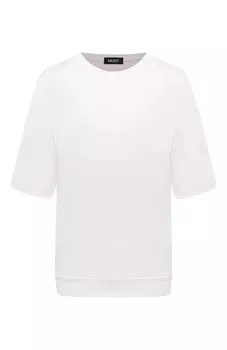 Футболка из шелка и хлопка MUST