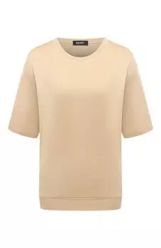 Футболка из шелка и хлопка MUST