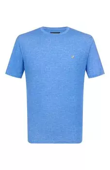 Футболка из шелка и хлопка Stefano Ricci