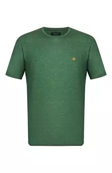 Футболка из шелка и хлопка Stefano Ricci