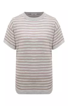 Футболка из шерсти и кашемира Brunello Cucinelli