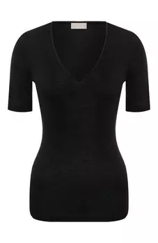 Футболка из шерсти и шелка Hanro