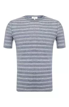 Футболка из смеси льна и шелка Brioni