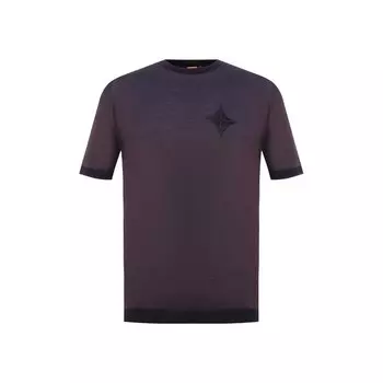 Футболка из смеси шелка и хлопка Zilli