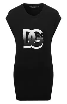 Футболка из вискозы Dolce & Gabbana