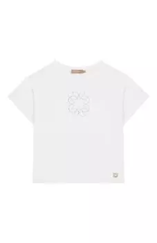 Футболка из вискозы Elie Saab junior