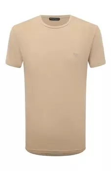 Футболка из вискозы Emporio Armani